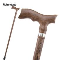 Ruda medinė vieno sąnario madinga lazda dekoratyvinė Cospaly vakarėlis vaikšto lazdelė Helovinas Mace Ramentų lazdelė Crosier 94cm