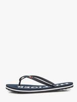 TOMMY HILFIGER Moteriškos paplūdimio šlepetės, HILFIGER STRAP BEACH SANDAL