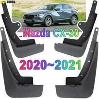 4x Automobilio purvasargiai Mazda CX-30 CX30   Purvasargiai Apsauga nuo purslų Matinė Apsauga Purvasargiai Automobilio priedai ratas