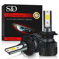 H1 H11 H4 Led H7 Led priekinių žibintų lemputė 12V Mini 9005 9006 HB3 HB4 H9 H8 LED priekinis žibintas H3 9004 9007 9008 H13 Led Automobilių žibintai Turbo H7 balta