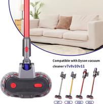 Valymo šluostės galvutė Dyson V7 V8 V11 V10 dulkių siurbliui, elektrinis šluostės priedas su nuimamu vandens rezervuaru ir 12 daugkartinio naudojimo šluostės pagalvėlių