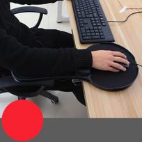 Kompiuterinis ergonomiškas porankis Riešo atrama stalui ir kėdės rankai Lengvas, patvarus namų biuras juoda