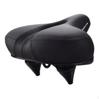 Paminkštinta balno PU odinė sėdynė su nuimama dviračiui Black Sponge