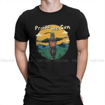 Praise The Sun Harajuku TShirt Dark Souls Creative Streetwear Comfortable Unisex T Shirt Unisex Short Sleeve Unique Polyester L