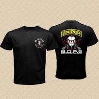 BOPE Elitinis Būrys Snaiperis Brazilija Specialios Elitinės Pajėgos Karinis Unisex Marškinėliai L