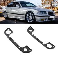 Automobilio išorės komplektas Kairės dešinės durų rankenos guminės tarpinės BMW E36 E34 E32 3 5 7 serijai 1992-1999 2 durų guminės tarpinės gray