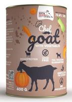 SYTA MICHA Chef Goat with vegetables - šlapias maistas šunims - 400g