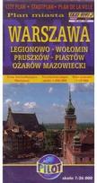 Warszawa. Miesto planas 1: 26 000 - Nėra Autoriaus