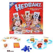 „Hedbanz“ žaidimai Greitas klausimas „Kas aš esu“ Kortos stalo žaidimas Juokingi dalykėliai Vaikai Tėvai Įdomūs atspėk, kas Naujiena Žaislai