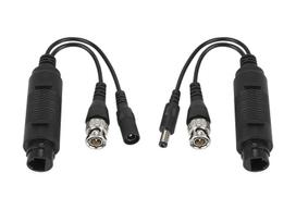 BNC+DC į RJ45 adapterių rinkinys 2vnt