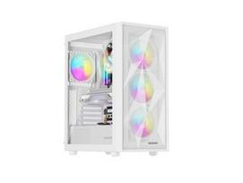 NATEC Genesis PC Case Diaxid 605 white ARGB