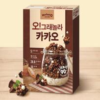Market O Korėjietiška Oh Granola Pusryčių Kakavos Grūdai 300g x 3 Pakuočių Rinkinys brown