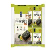Chungjungwon korėjiečių jūros dumblių avokadų aliejus tradicinis praustuvas 4g x 12P