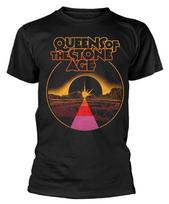 Queens Of The Stone Age Warp Planet juodi unisex marškinėliai S