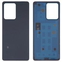 Galinis stiklas Xiaomi Redmi Note 12 Pro 5G, baterijos dangtelis, galinio korpuso keitimas su klijais juoda