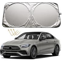 Windshield Visor for Mercedes Benz C C300 A B E E350 GLA GLB GLK CLA CLK SLK Grade Accessories,Car Front Window Visor for Mercedes Benz Maybach