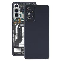 Skirtas Samsung Galaxy A52 5G/4G akumuliatoriaus galinis dangtelis su fotoaparato objektyvo dangteliu