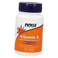Vitaminas A, vitaminas A 10 000, Now Foods 100 gelio dangtelių (36128043) 100softgels