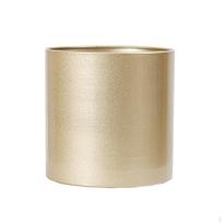 Kinų Metų Gėlių Vazonas, Kinų Vazos Kibiras Dekoratyvinis, Metalinis beige