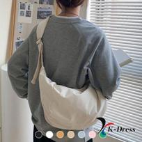 Unisex nailono hobo krepšys, nešiojamas per petį, kurjerio tipo, vyrams, moterims, pečių krepšys juoda