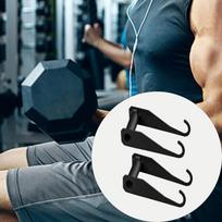 Dumbbell Hook Grips Exercise Equipment Attachments Accessories Kettlebell Grip for Fitness Straight Arm