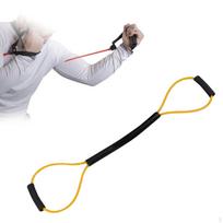 Elastinės pasipriešinimo juostos Priedai Traukimo virvės Rankenos Jėga MMA Šešėliui boksuoti Fitnesas Yellow 15LB