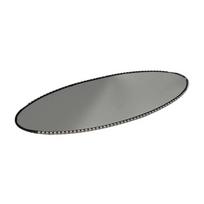 Rear View Mirror For BMW E46 M3 E39 M5 Oval Rear View Mirror Auto Dimming Replacement Glass Cell Rear View Mirror Glass