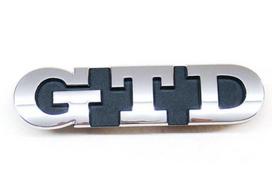 VAG VW GOLF 7 VII GTD grotelių emblema 5G0853679R Originali