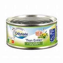 Nesmulkintas tunas alyvuogių aliejuje ODYSSEE,160 g