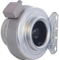 SYSTEMAIR kanalinis ventiliatorius K100 XL Sileo su laikikliu, 50–60 Hz, 230 V, 52–65 W. Oro srautas maks. 285 m³/h arba 170 m³/h esant 150 Pa ir 50 Hz.