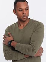 Marškinėliai vyrams Ombre Clothing v2 om-lsbl-0108, žali