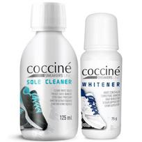 Coccine baltų padų valiklis sportiniams batams Sole Cleaner, 125 ml + baltas batų tepalas sportbačiams Coccine Whitener, 75 ml