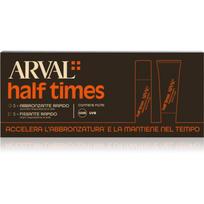 Arval Half Times Fast Tanning Bottle + Tube Set įdegį spartinantis apsaugos nuo saulės aliejus