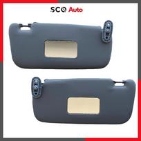 Saulės skydelis Hyundai Getz 2003-2011 Kairys Dešinys 2 vnt. Su veidrodėliu Pilkas Skėtis nuo saulės
