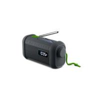 Nešiojama radija - MUSE - MH-08MB - Dynamo/Saulės maitinimas - Bluetooth/NFC - Šviesa/Sireną/Laikrodis
