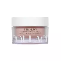 TRIMAY Collagen Bakuchiol Night Face&Bright Cream naktinis veido ir kaklo kremas su bakučioliu 50 ml