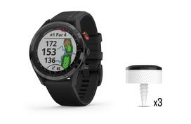 Garmin Approach S62 Išmanusis laikrodis ir CT10 jutiklių rinkinys, Juodas