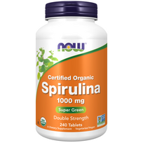Now Foods Spirulina Double Strength 1000 mg 240 tab