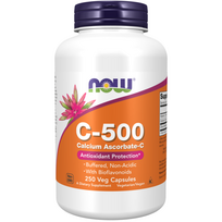 Now Foods Vitamin C-500 Calcium Ascorbate-C 250 caps