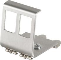 DIN-Rail adapteris 2xRJ45 Keystone modulim METĀLS