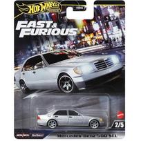 Hot Wheels Premium Fast & Furious Modeliukas Mercedes-Benz 500 SEL (yra Sandėlyje)