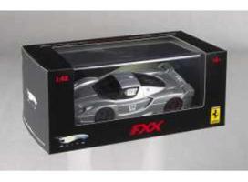 PRE-ORD3R Hotwheels Elite Modeliukas 1/43 2006 Ferrari FXX, silver (Limited Edition). Special Elite series with all official FXX liveries by Ferrari. In special FXX packaging
