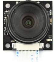ArduCam OV5647 5Mpx kamera su objektyvo LS-2716 CS tvirtinimu - naktis Raspberry Pi