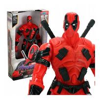 DEADPOOL figūrėlė su garsais / 30cm / lankstosi kojos ir rankos