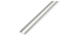 Aliuminio profilis D LED juostai - Baltas - 1 m