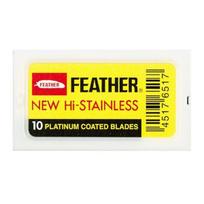 Skustuvo peiliukai Feather New Hi Stainless, 10 vnt.
