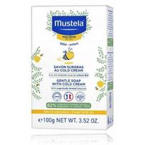 Mustela Bebe Gentle Soap With Cold Cream švelnus muilas vaikams su kremu ir bičių vašku - 100 g.