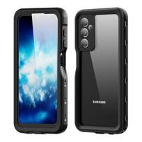 Samsung Galaxy A25 telefono dėklas 5G IP68 vandeniui atsparūs dėklai povandeninis skaidrus 360 apvalkalas smūgiams atsparus apsauginis dangtelis nardymo Funda For Galaxy A25