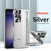 Prabangus dengimo dėklas Samsung Galaxy S23 Ultra Plus 5G telefonui su S Pen, kameros apsauga, smūgiams atsparūs telefono dėklai Coque Fundas For S23 Plus