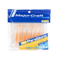 Išpardavimas Major Craft minkštas plastiko masalas Paraworm 2,3 colio PW-GRUB 108 (1152 m)